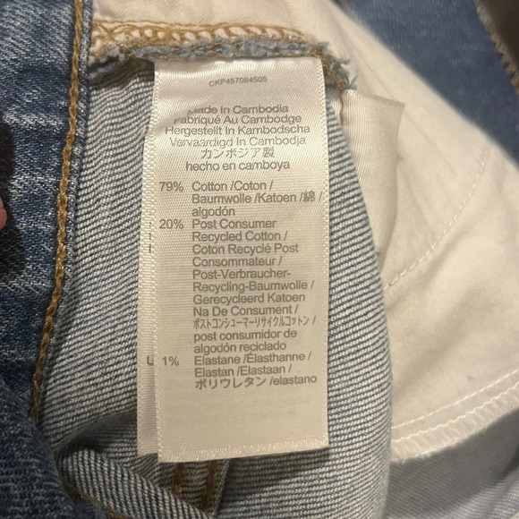 MADEWELL The Perfect Vintage Distressed Light Wash Jeans - Picture 11 of 12